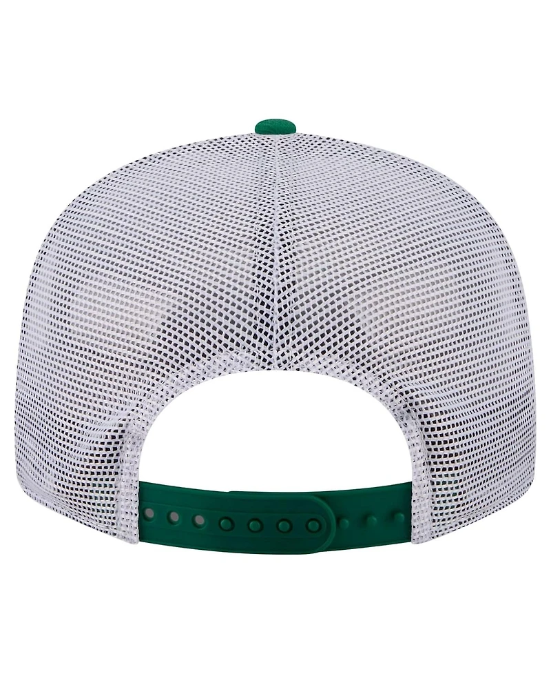 New Era Men's Kelly Green Philadelphia Eagles Core Team 9FIFTY Trucker Snapback Hat