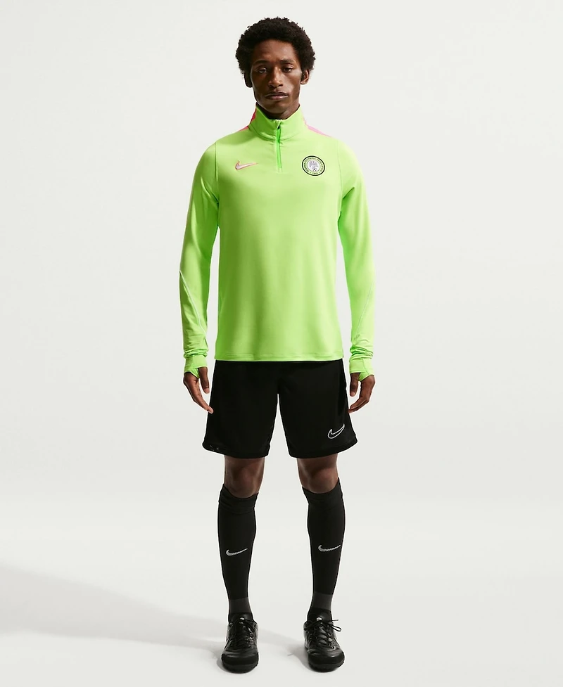 Nike Men's Green Nigeria National Team 2026 Strike Dri-fit Quarter-Zip Drill Top