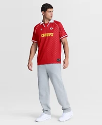 Fanatics Men's Red/White Kansas City Chiefs Homerun Raglan V-Neck Polo Shirt