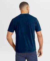 Fanatics Men's Navy New York Yankees Washed Henley Shirt