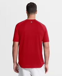 Nike Men's Red Cincinnati Reds Authentic Collection Batting Practice Pre-Game Raglan Dri-fit Top