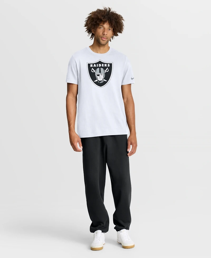 Nike Men's White Las Vegas Raiders Essential Logo T-Shirt