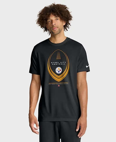 Nike Men's Black Pittsburgh Steelers Legend Icon Dri-fit T-Shirt