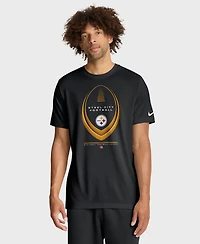 Nike Men's Black Pittsburgh Steelers Legend Icon Dri-fit T-Shirt