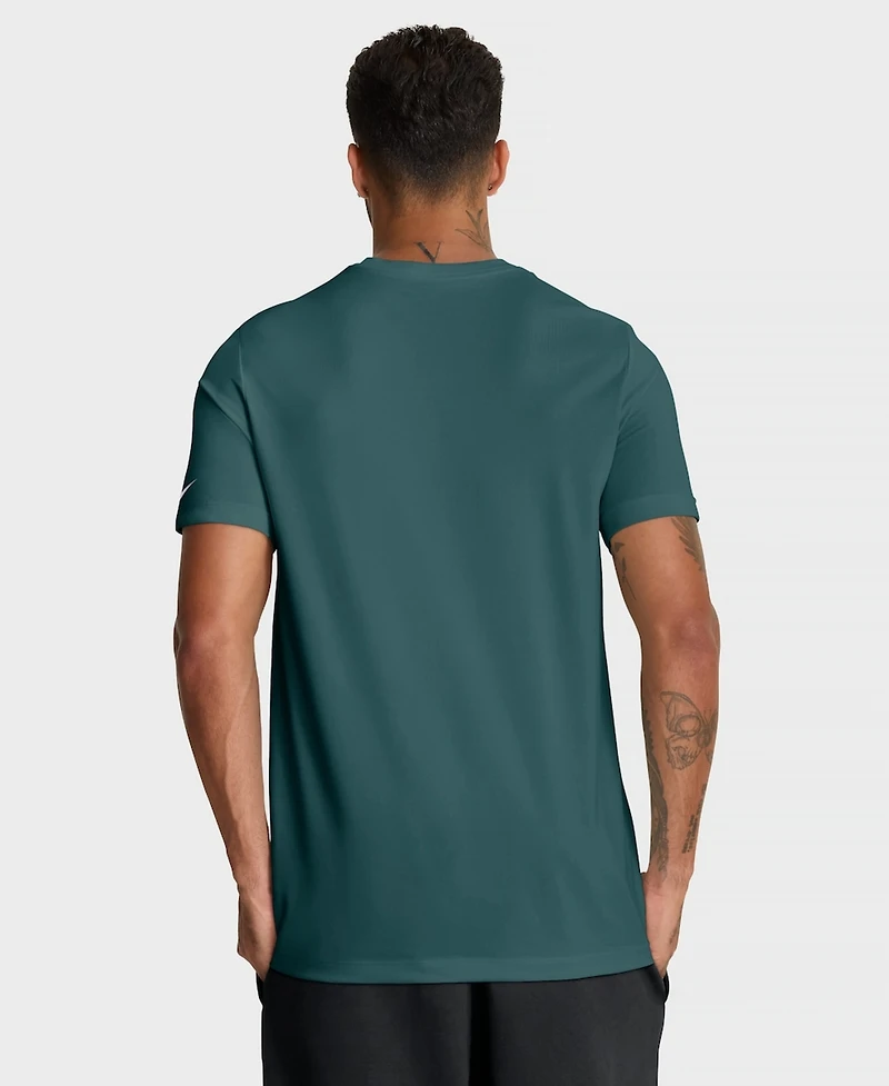Nike Men's Midnight Green Philadelphia Eagles Legend Icon Dri-fit T-Shirt