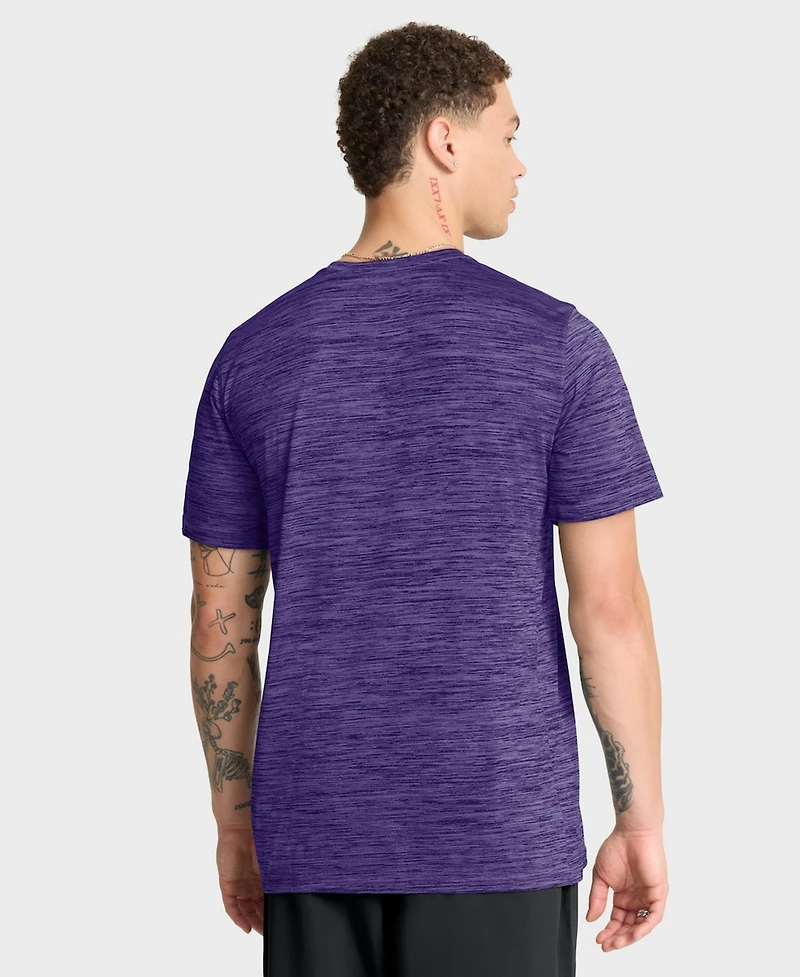 Nike Men's Purple Minnesota Vikings Velocity Ball Carrier Dri-fit T-Shirt