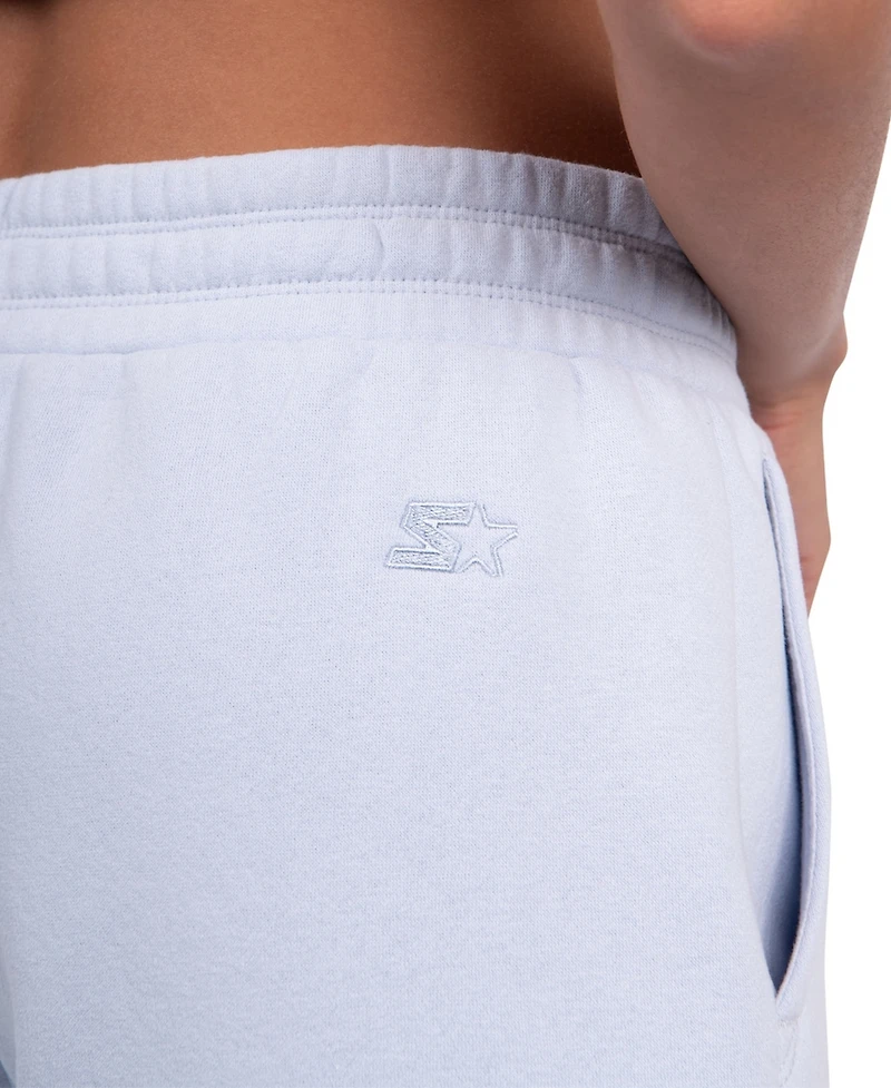 Starter Women's Light Blue New York Yankees Pastel High Waisted Shorts