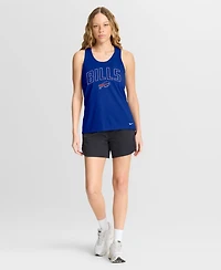 Nike Women's Royal Buffalo Bills Primetime Tri-Blend Dri-fit Tank Top