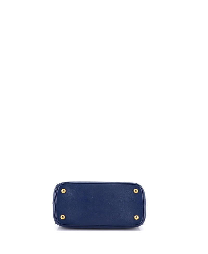 Pre-Owned Prada Galleria Double Zip Tote Saffiano Leather