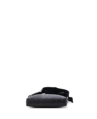 Pre-Owned Gucci Small Zip Messenger Bag Jumbo Gg Embossed Leather