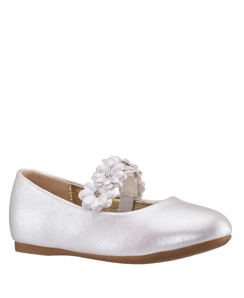 Nina Little and Big Girls Ballet Round Toe Dress Shoe