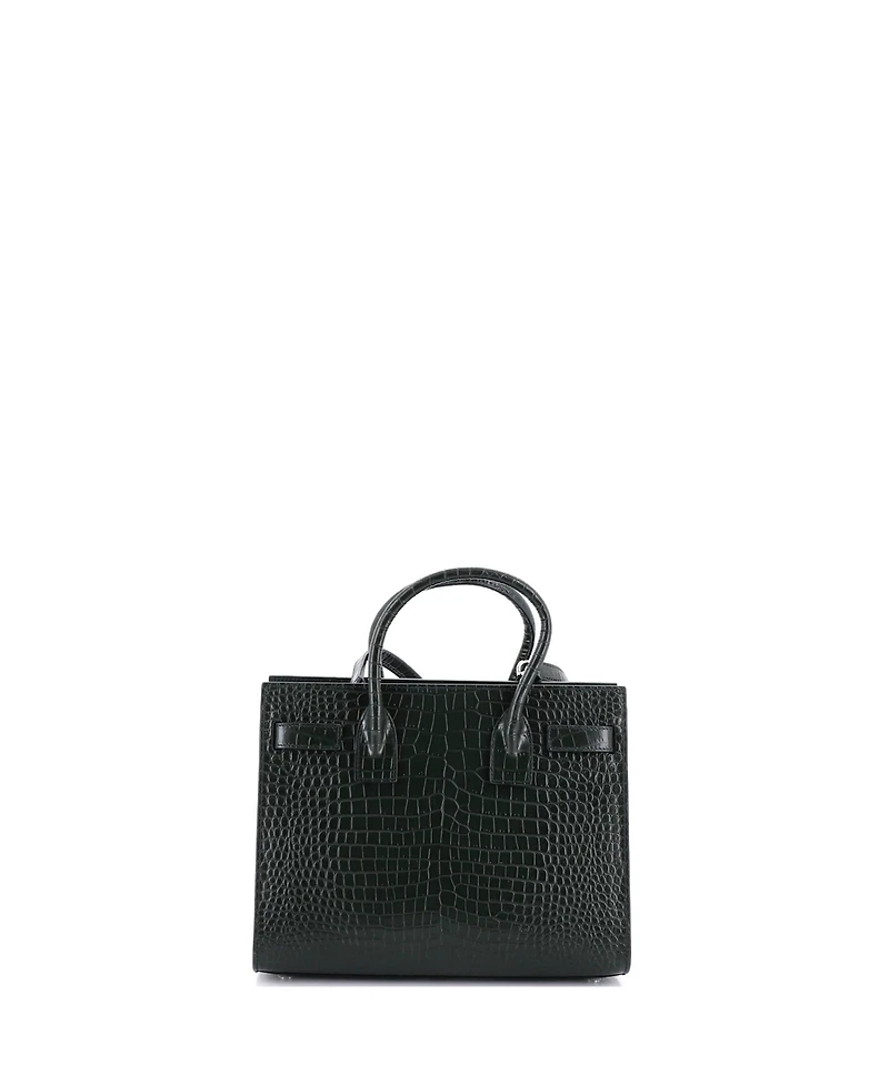 Pre-Owned Saint Laurent Baby Sac de Jour Nm Bag Embossed Leather
