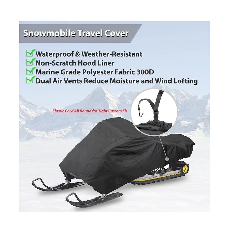 Pyle Universal Snowmobile Cover