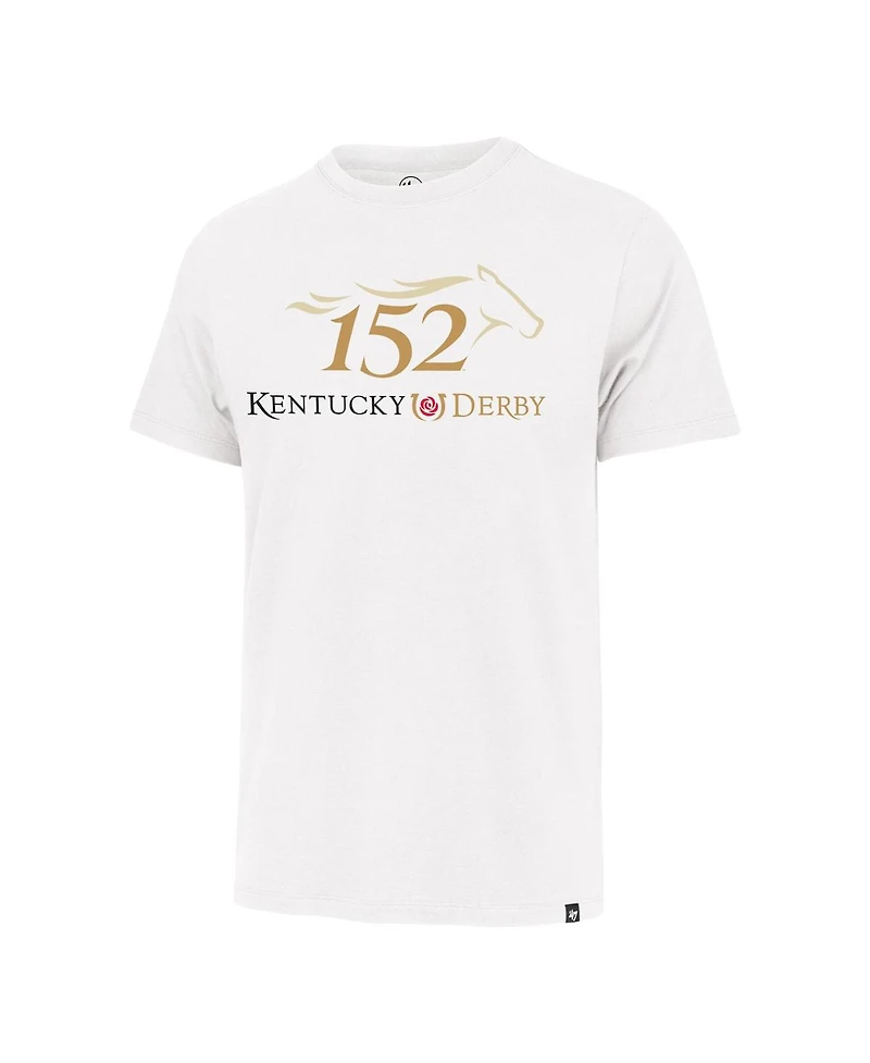 '47 Brand Men's White 152nd Kentucky Derby Franklin T-Shirt