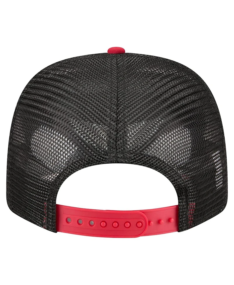 New Era Men's Red San Francisco 49ers 9SEVENTY Trucker Adjustable Hat