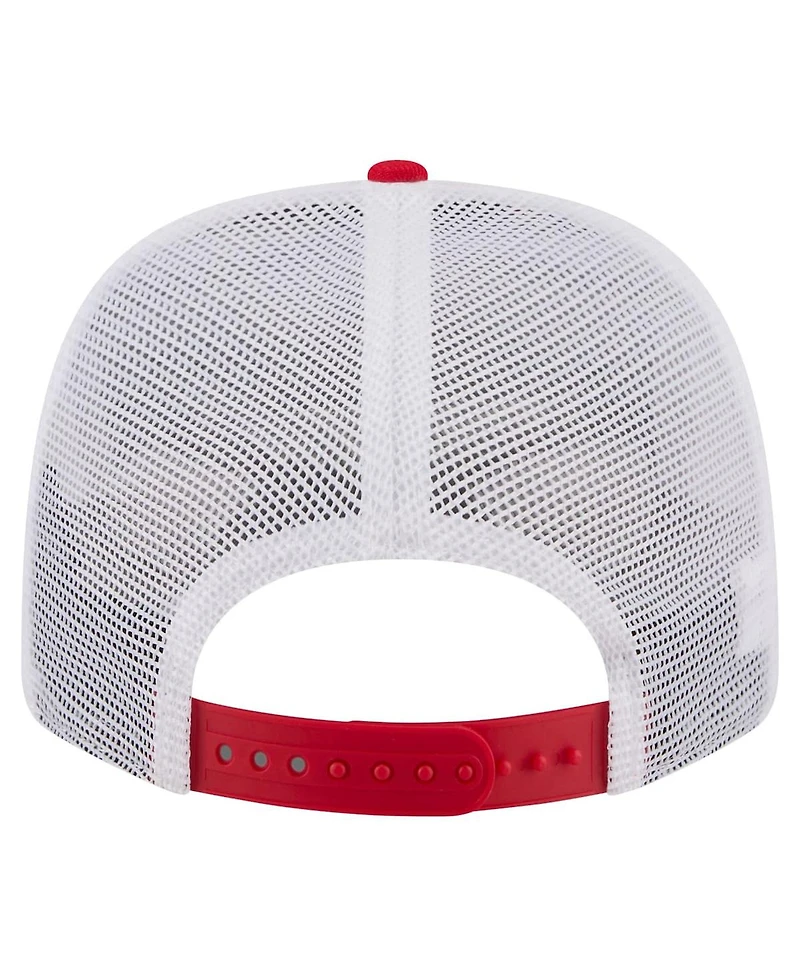 New Era Men's Red Kansas City Chiefs 9SEVENTY Trucker Adjustable Hat