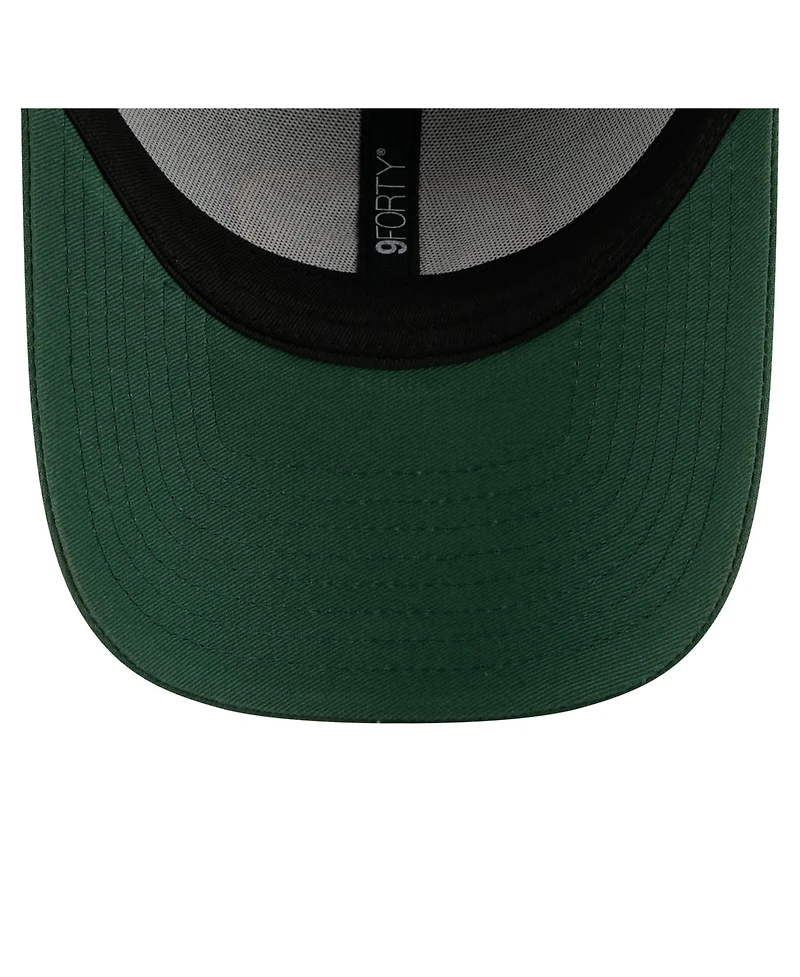 New Era Men's Green Green Bay Packers Core Team 9FORTY Adjustable Hat