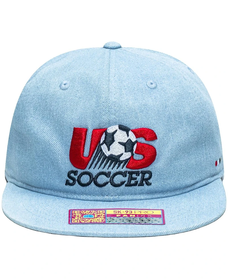 Fan Ink Men's and Women's Light Blue Usmnt Making History Snapback Hat