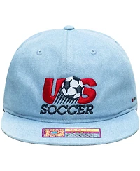 Fan Ink Men's and Women's Light Blue Usmnt Making History Snapback Hat
