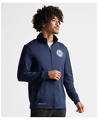 Charles River Apparel Men's x New England Patriots Navy Nu Fitness Full-Zip Jacket