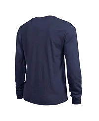 Champion Women's Navy Montreal Canadiens Wordmark Lockup Long Sleeve T-Shirt