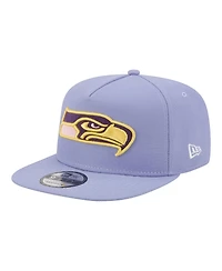 New Era Men's Lavender Seattle Seahawks Bloom A-Frame 9FIFTY Snapback Hat