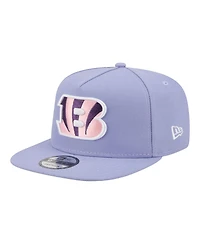 New Era Men's Lavender Cincinnati Bengals Bloom A-Frame 9FIFTY Snapback Hat
