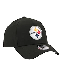 New Era Big Boys and Girls Black Pittsburgh Steelers 9FORTY A-Frame Adjustable Hat