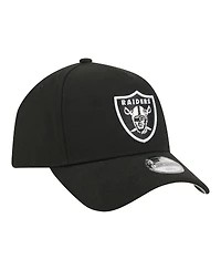 New Era Big Boys and Girls Black Las Vegas Raiders 9FORTY A-Frame Adjustable Hat