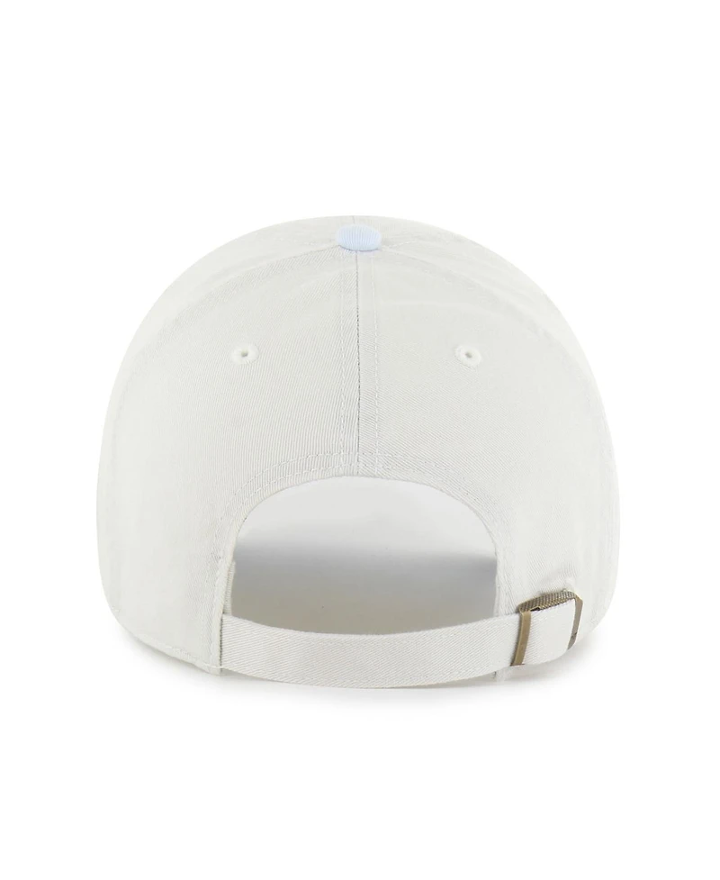 '47 Brand Women's White/Light Blue Detroit Tigers Gelato Two-Tone Clean Up Adjustable Hat