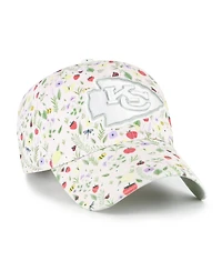 '47 Brand Big Girls Light Pink Kansas City Chiefs Posey Clean Up Adjustable Hat