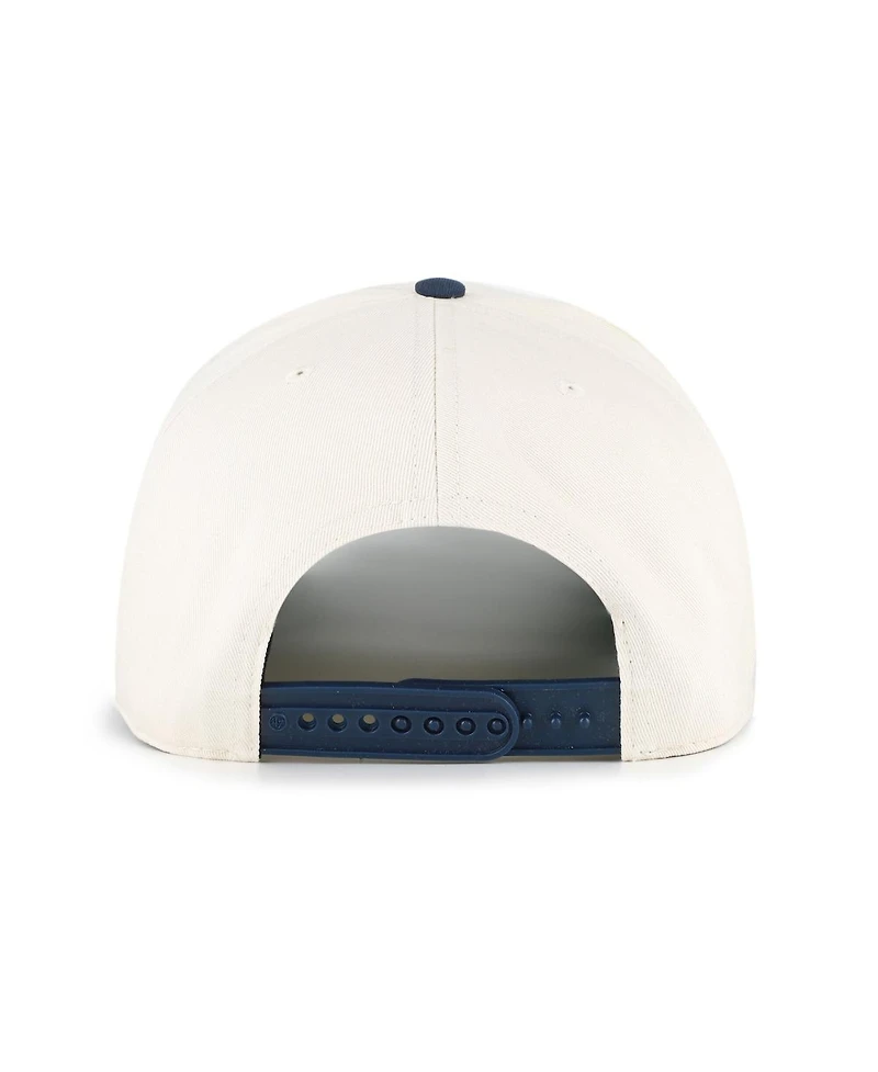 '47 Brand Men's Natural Denver Broncos Frame Out Two Tone Hitch Adjustable Hat