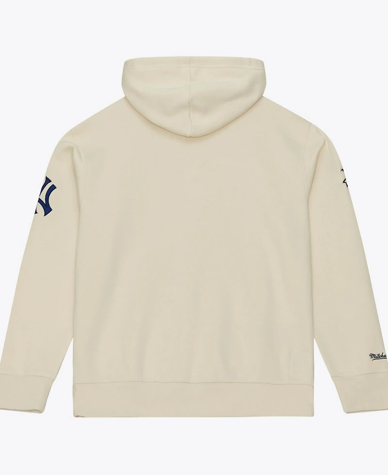 Mitchell & Ness Men's Cream New York Yankees Yacht Rock Fleece Hoodie