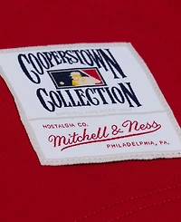 Mitchell & Ness Men's Red Cincinnati Reds Wild Pitch Ringer T-Shirt