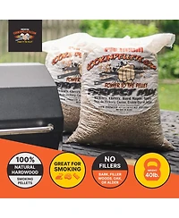 CookinPellets Perfect Mix Hickory, Cherry, Maple, Apple Wood Pellets, 40 Lb Bag