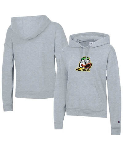 Champion Women's Gray Oregon Ducks Powerblend Fleece Hoodie
