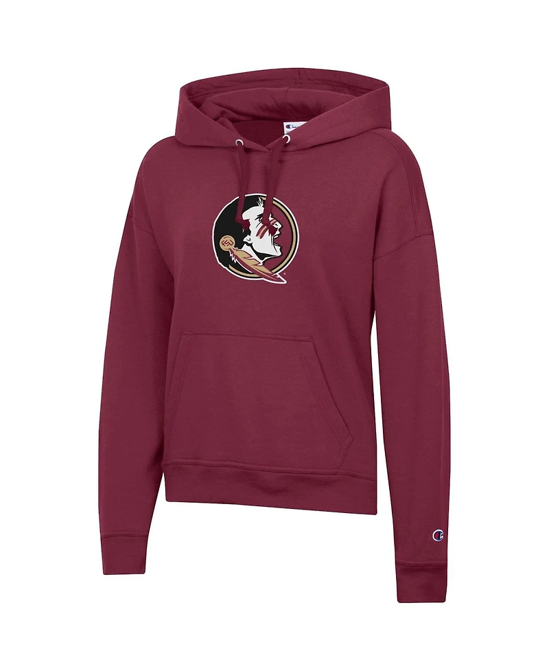 Champion Women's Garnet Florida State Seminoles Powerblend Fleece Hoodie