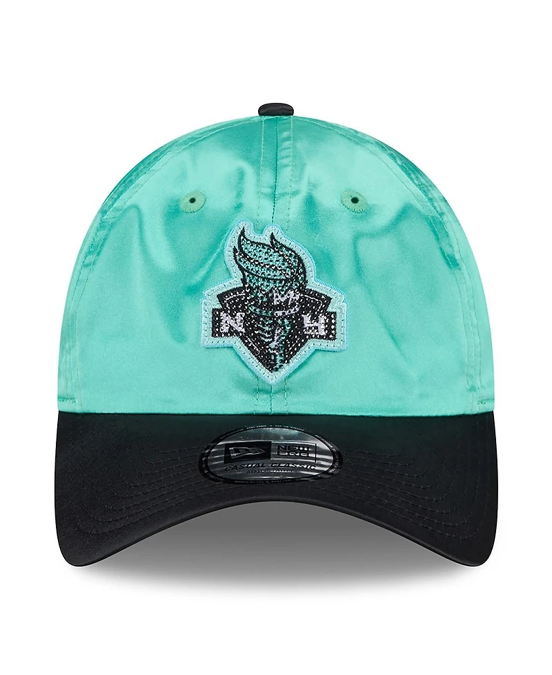 New Era Men's and Women's Turquoise/Black New York Liberty 2026 Wnba Draft Casual Classic Adjustable Hat