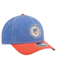 New Era Men's Blue Fc Cincinnati Jersey Hook 9FORTY Adjustable Hat