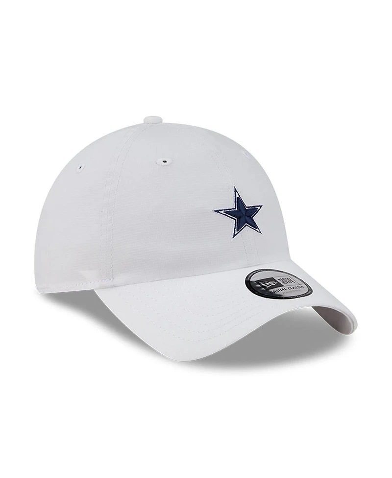 New Era Men's White Dallas Cowboys Ripstop Casual Classic Adjustable Hat