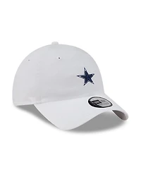 New Era Men's White Dallas Cowboys Ripstop Casual Classic Adjustable Hat