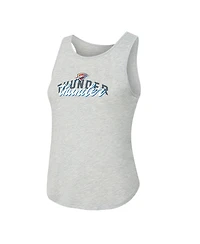 Concepts Sport Women's Navy/Heather Gray Oklahoma City Thunder Regulate Tank Pant Set