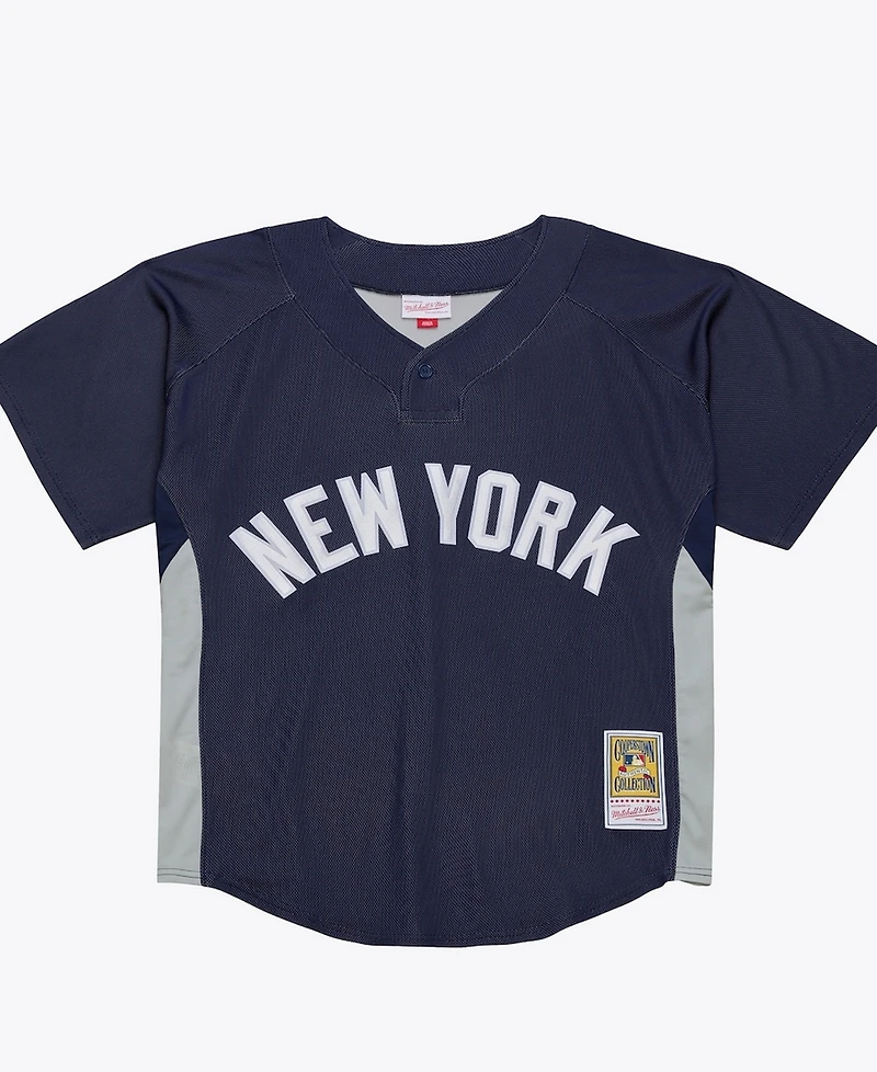 Mitchell & Ness Men's Cc Sabathia Navy New York Yankees 2009 Authentic Batting Practice Jersey