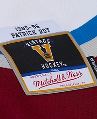 Mitchell & Ness Men's Patrick Roy White Colorado Avalanche 1995 Power Play Jersey