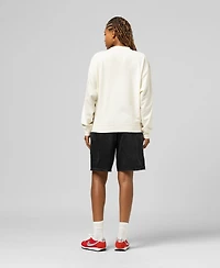 Mitchell & Ness Women's Cream Baltimore Ravens Tonal Arch Sweatshirt