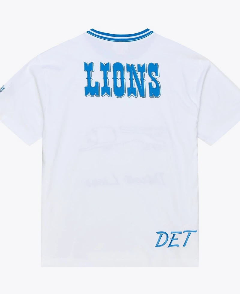 Mitchell & Ness Men's White Detroit Lions Arctic T-Shirt