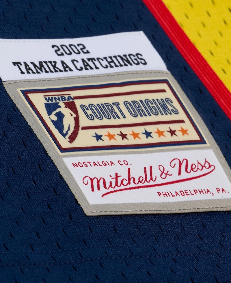 Mitchell & Ness Men's and Women's Tamika Catchings Navy Indiana Fever Court Origins Swingman Jersey