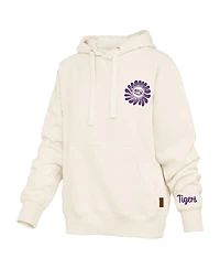 Pressbox Women's Cream Lsu Tigers Elena Janise Hoodie