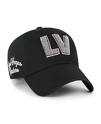 '47 Brand Women's Black Las Vegas Raiders Zoey Clean Up Adjustable Hat