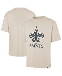 '47 Brand Men's Tan New Orleans Saints Bouldering Imprint Ravine Foundation T-Shirt